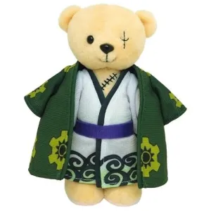Kumamate ONE PIECE Bear Plush & Outfit Set Zorojurou Gaming Hobby Man Cave