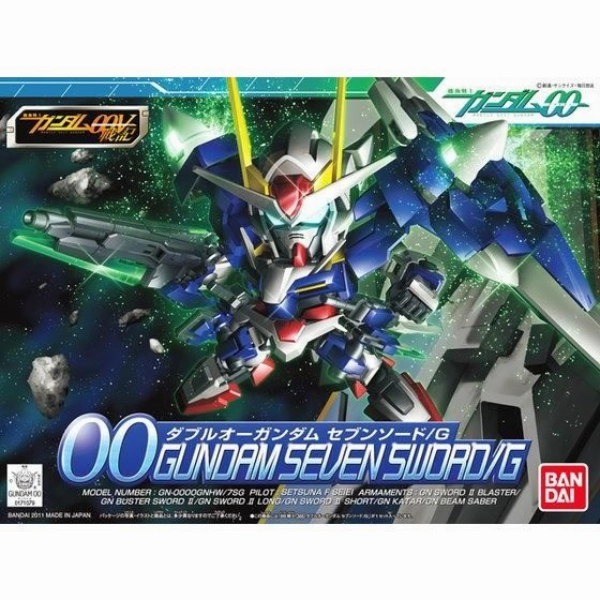 BB Senshi OO GUNDAM SEVEN SWORD/G BB368 OO???_ ???b?? BB?? Engineering Toy Teaching Aid