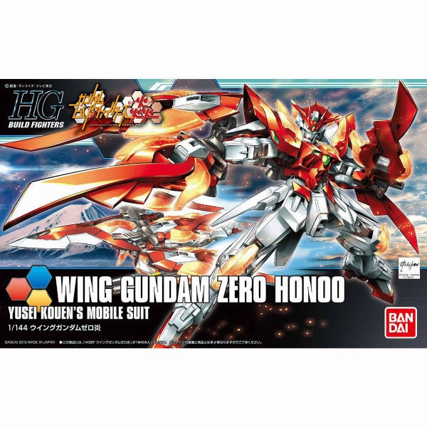 HGBF 1/144 Wing Gundam Zero Flame ?C?? ???_ ?w?????_???? Designer Figure Sci-Fi Model