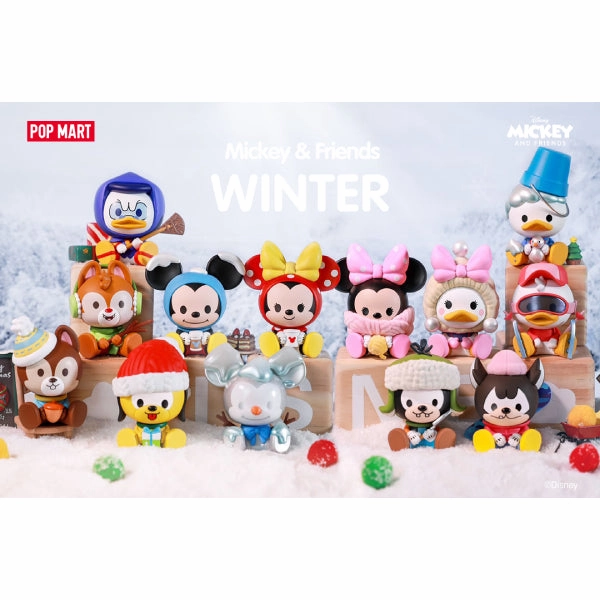 Limited Hobby Pop Mart - Mickey & Friends Winter Series Mini Figure