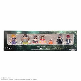 FINAL FANTASY7 REBIRTH Launch Commemorative Lottery Prize D Minifigure 7 pieces set All Season