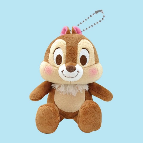 Limited Figure Chibi Item Disney Characters Sitting Soft Toy Doll KeyChain