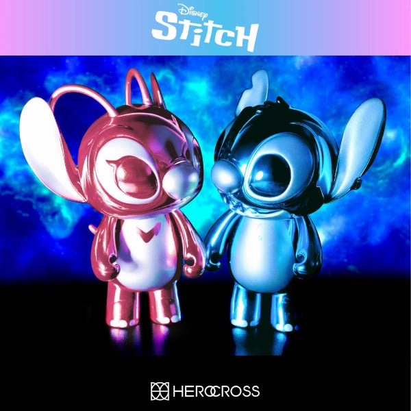 Vinyl Item Rare Find Herocross - HOOPY STITCH(B) metallic version (STITCH ONLY / STITCH & ANGEL SET) ??S?? ???H?? ???? ????