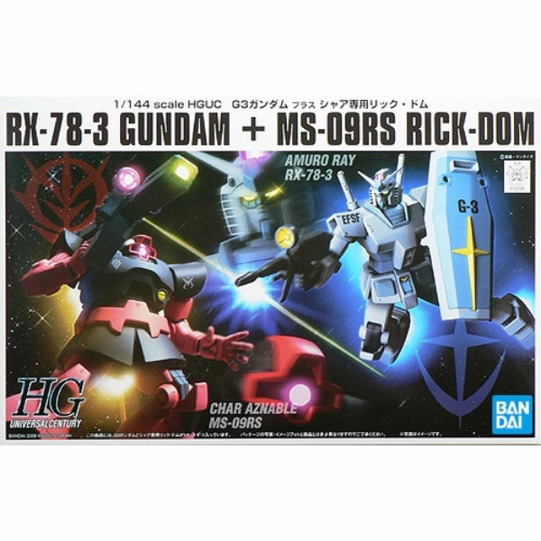 Mythical Figure HGUC 1/144 RX-78-3 GUNDAM   MS-09RS RICK-DOM ?C?? ???_ ???? ?R ?????
