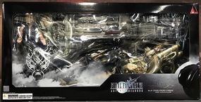 Dynamic Pose Rubber Toy Play Arts Final Fantasy VII Advent Children No.10 Cloud Strife & Fenrir