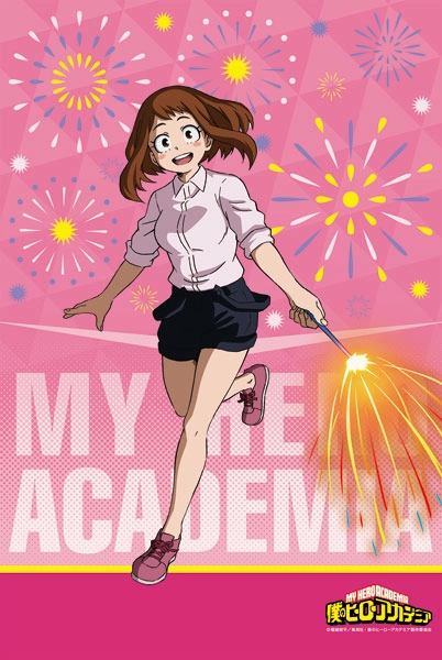 TV Anime "My Hero Academia" B2 Wall Scroll (3) Ochaco Uraraka Party Decoration