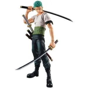 Variable Action Heroes - ONE PIECE: Roronoa Zoro PAST BLUE Action Figure Native Art