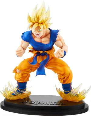 Chozo Art Collection - Dragon Ball Kai: Super Saiyan Son Goku Anime Art Resale Value