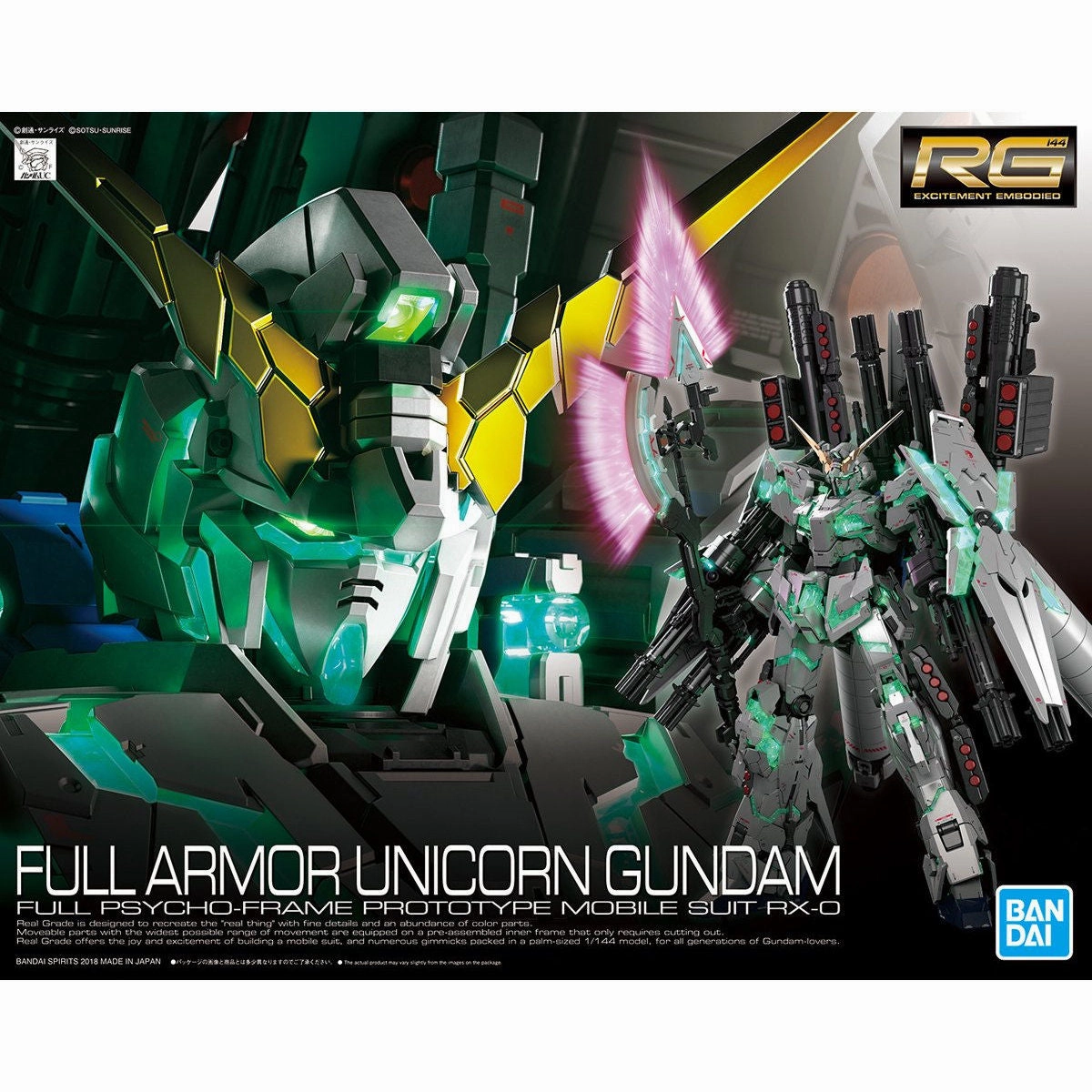 Collectible Goods RG 1/144 Full Armor Unicorn Gundam ?C?? ???b???F???_