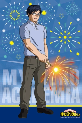 TV Anime "My Hero Academia" B2 Wall Scroll (4) Tenya Iida Dining Table
