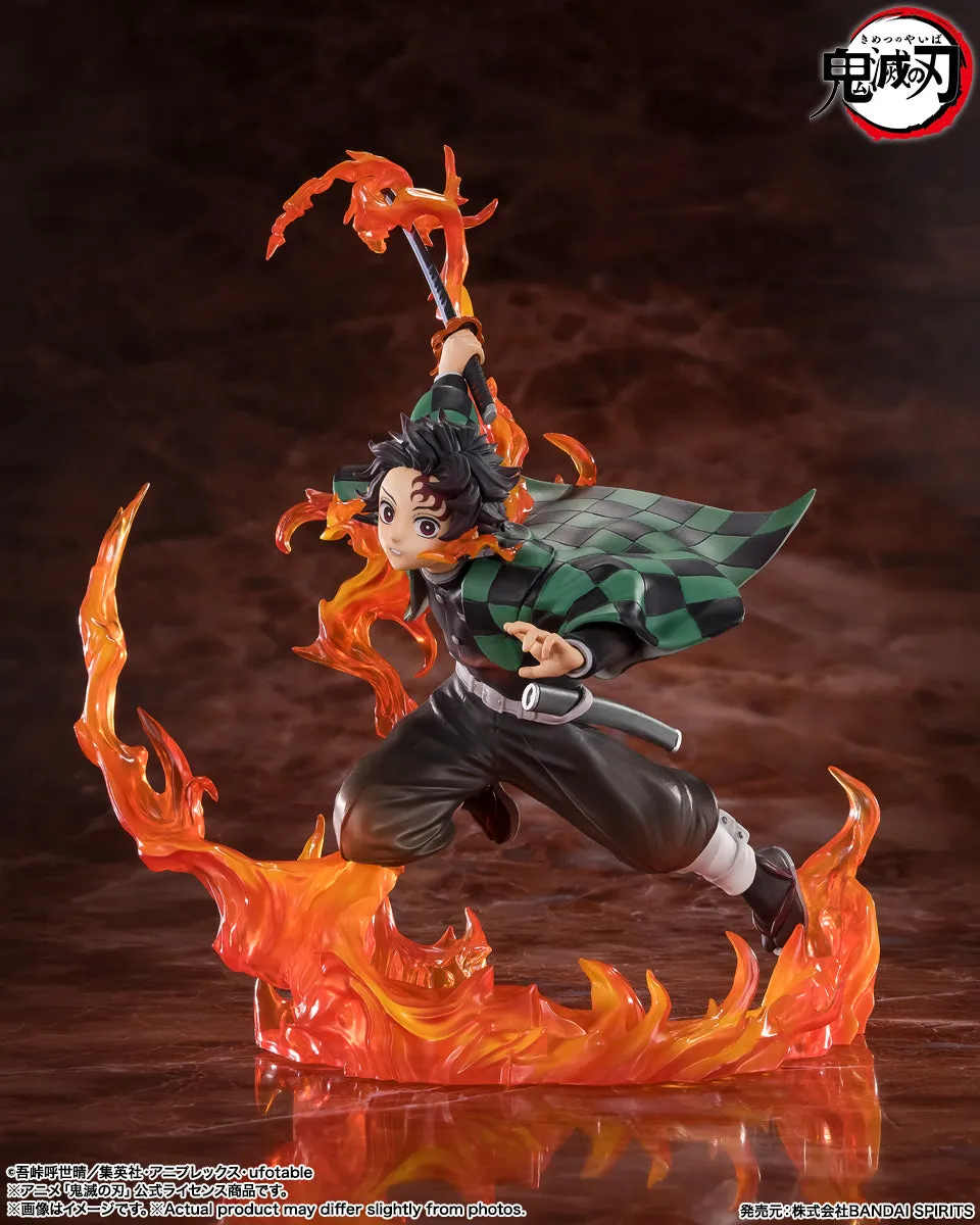 Character Sculpture Protective Case Figuarts Zero "Demon Slayer: Kimetsu no Yaiba" Kamado Tanjiro Rengoku Tsuba Ver.