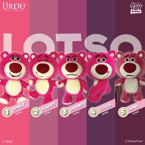 Urdu - Disney Action Softoy Series Part 6 - Lotso (set of 5) ??????? ???K Action Object Leisure Activity