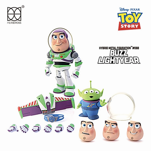 Herocross HMF#068 Disney Toy Story Buzz Lightyear Action Figure School Project