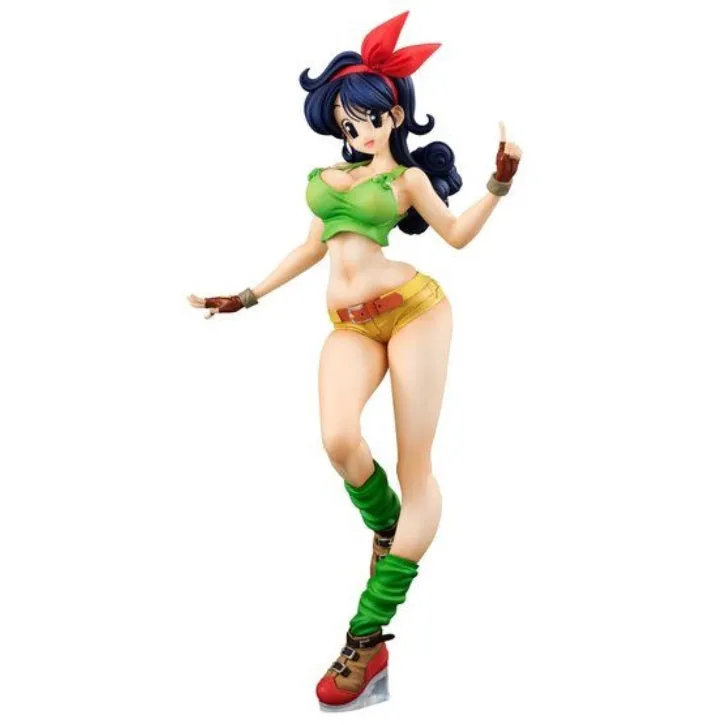 Colorful Decor Customizable Toy Dragon Ball Gals - Lunch Black Hair Ver. Complete Figure